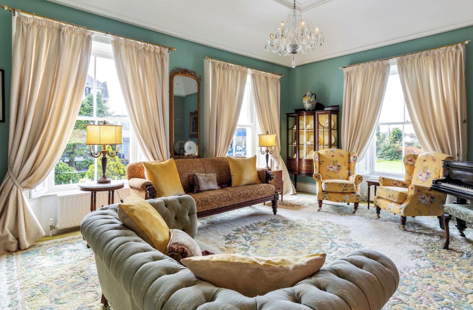 The drawing room